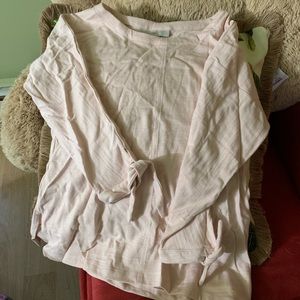 NWOT lightweight loft pink sweater